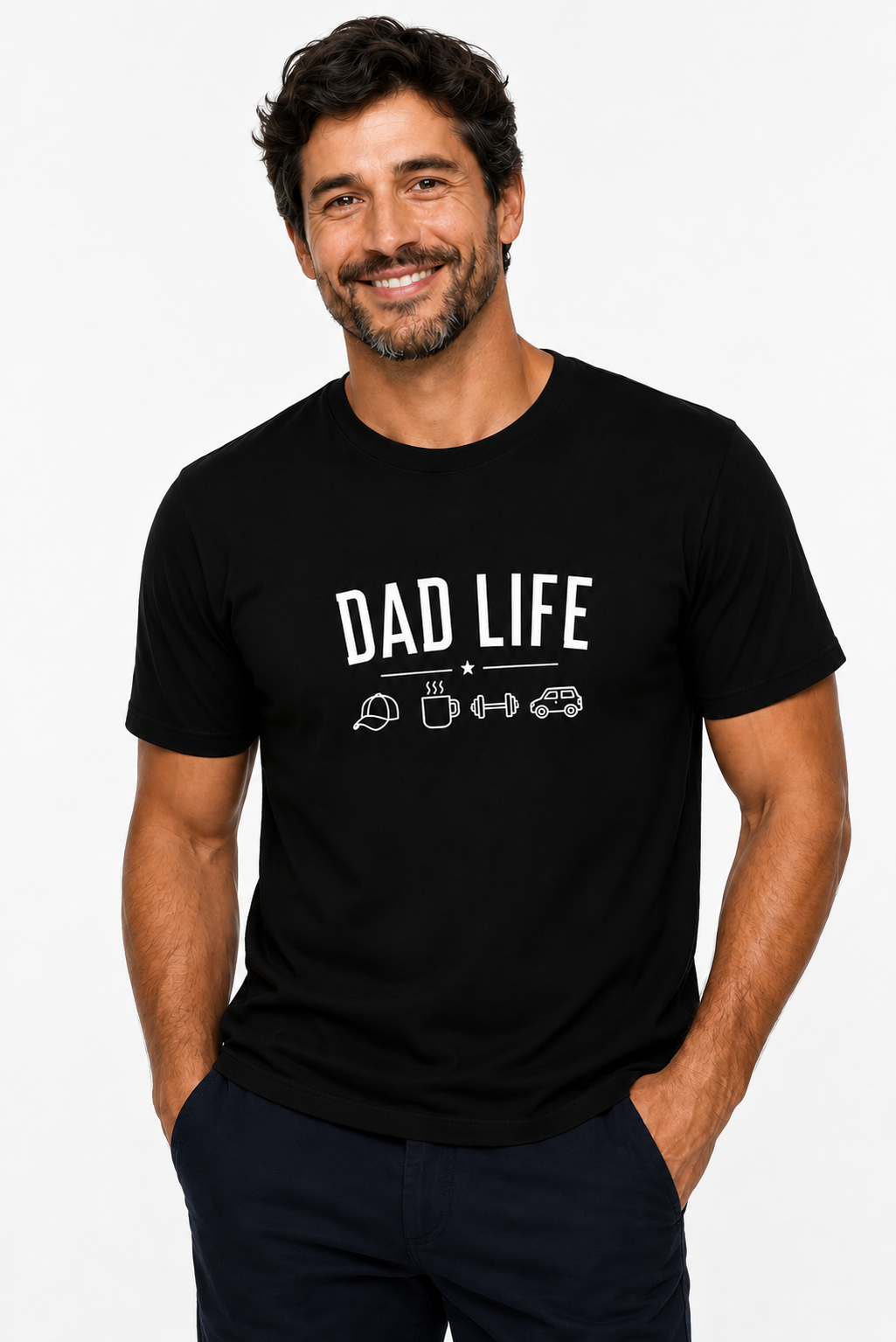 Camiseta DAD LIFE Preta