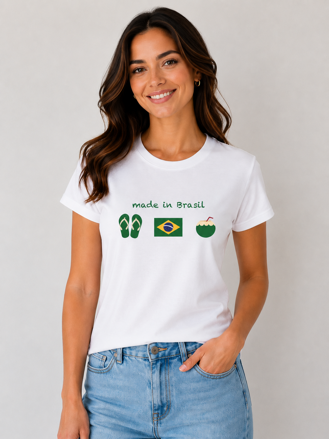Camiseta Feminina Copa 2026 — 3 Elementos - Centro