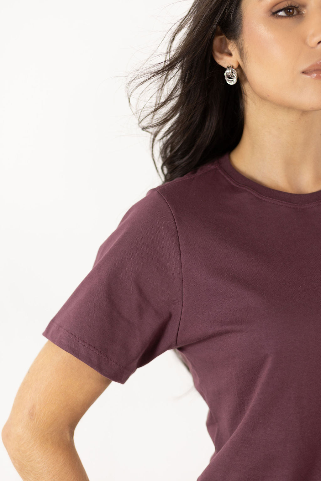Camiseta Manga Curta Algodão Premium - Malbec