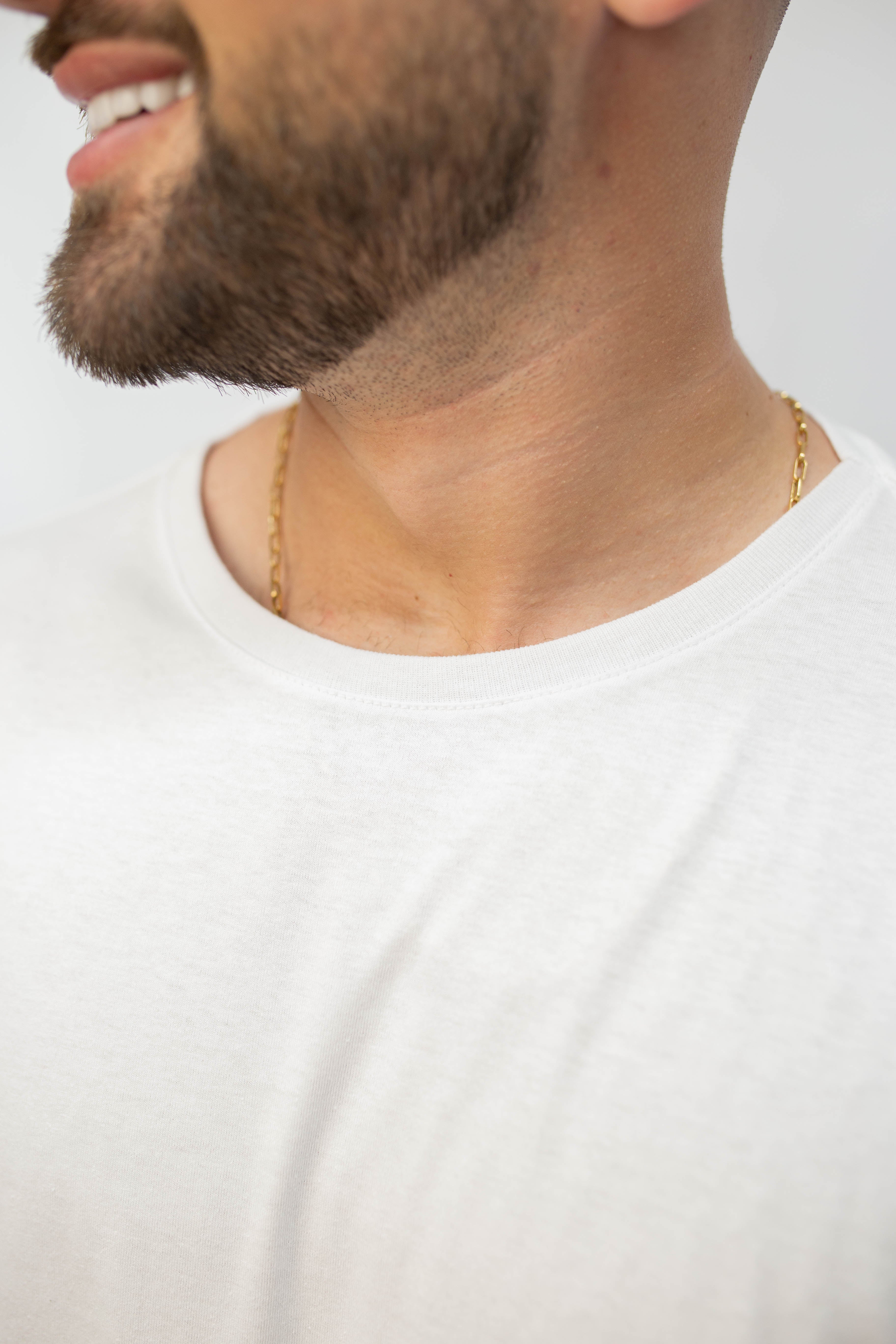 Camiseta Básica Masculina - Branca