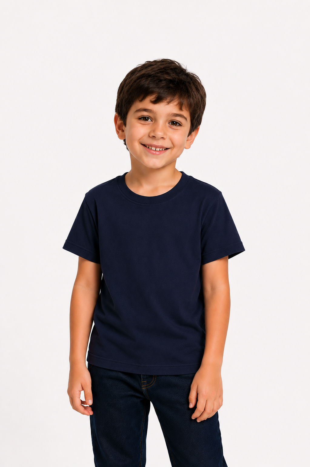 Camiseta Kids Lisa Azul Marinho