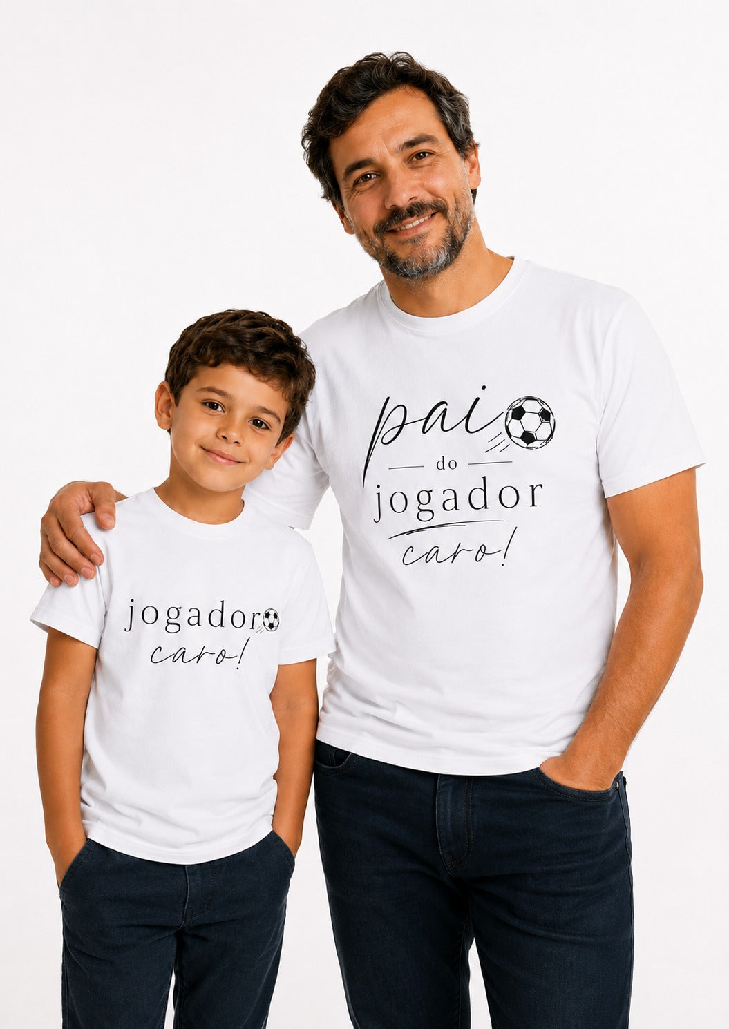 Camiseta Pai do Jogador Caro Branca