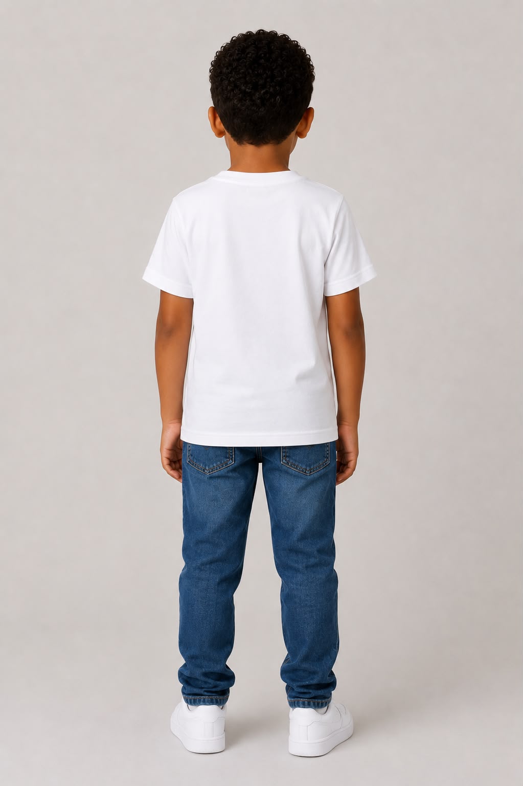 Camiseta Kids Básica Unissex -  Branca
