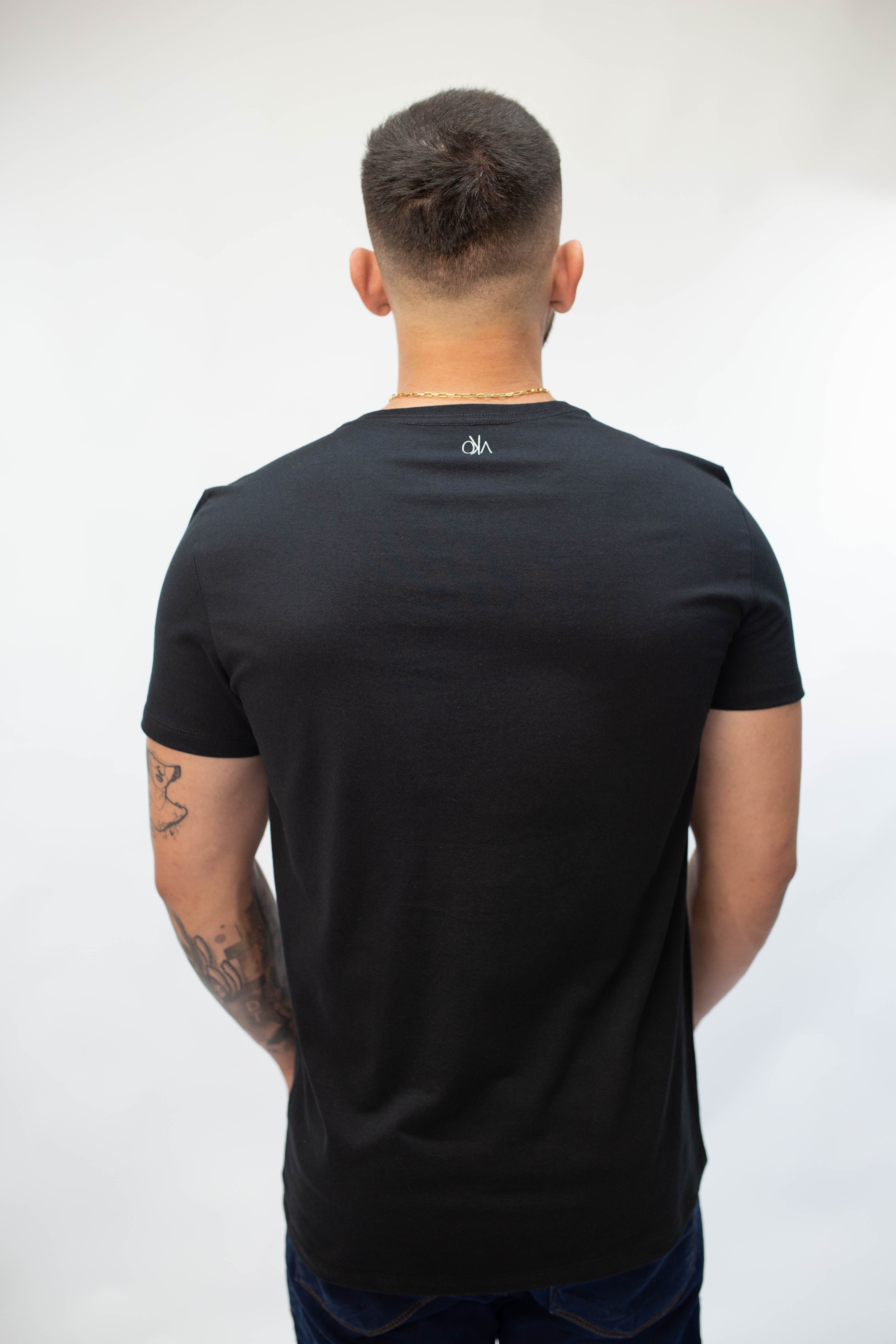 Camiseta Básica Masculina - Preto